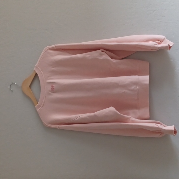 UGG BROOK BALLOON SLEEVE CREWNECK sweatshirt - blush pink medium - Picture 15 of 15